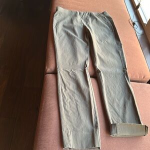 Army green casual pantss